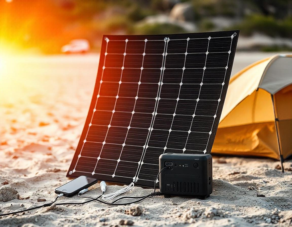 Voltset Flexible Solar Panel 30W 12V, Portable Solar Panel Charger, Flexible Solar Panel 30W, Eco-Friendly