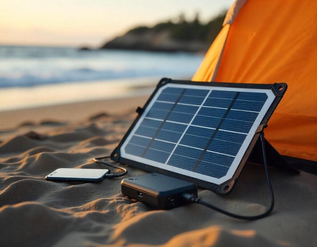 Voltset Flexible Solar Panel 20W 12V, Portable Solar Panel Charger, Flexible Solar Panel, Eco-Friendly, Portable Design