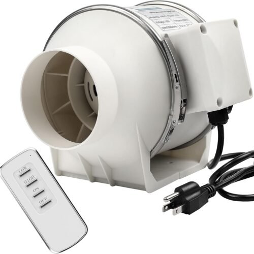 Voltset 4 inch dust fan with controller