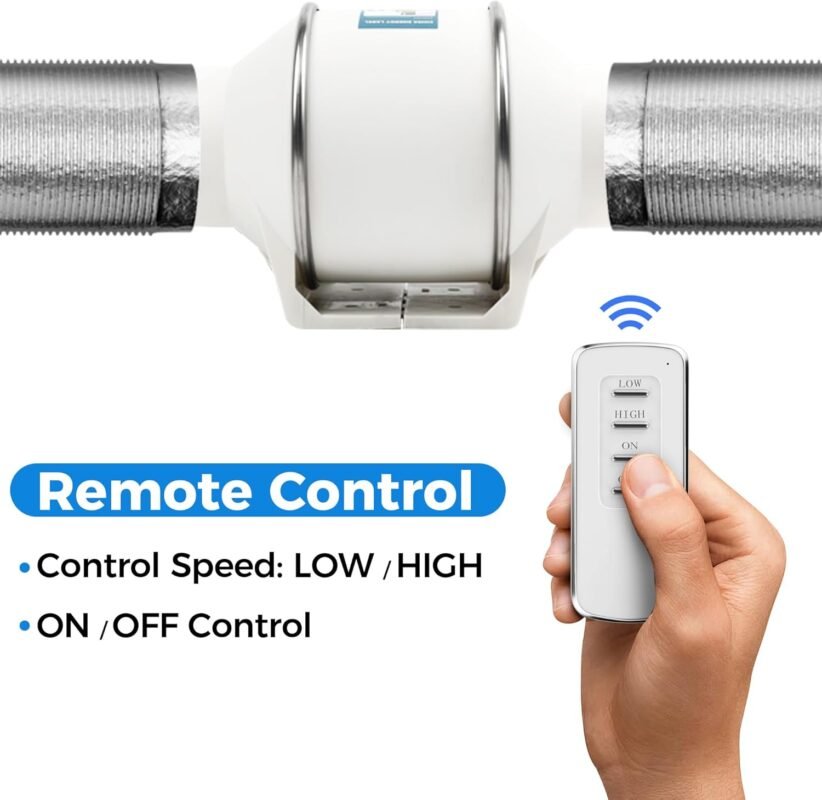 Voltset 4 inch dust fan with controller_1