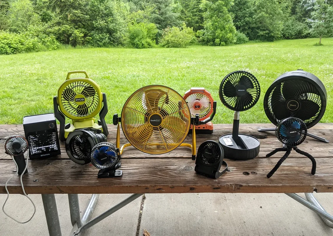 types of 12V Camping Fans