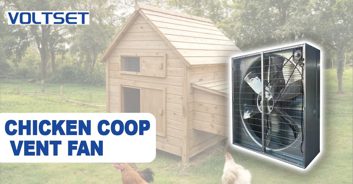 Chicken Coop Vent Fan Featured Image