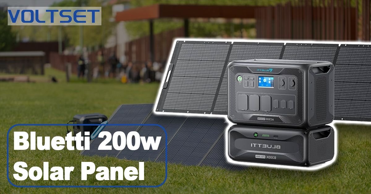 Bluetti 200W solar panel Featured Image