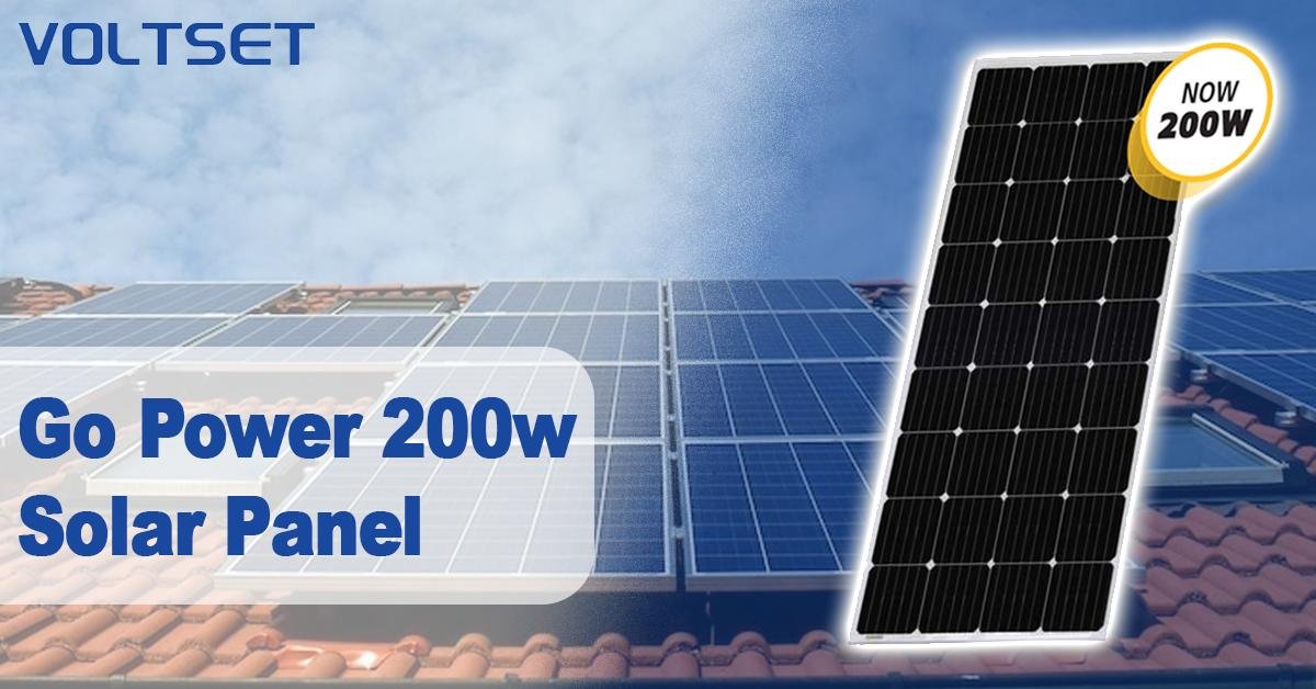 Go Power 200W Solar Panel Featured Image