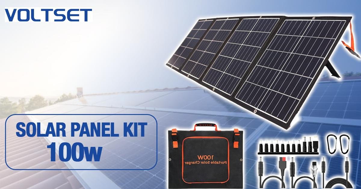 Solar panel kit 100W