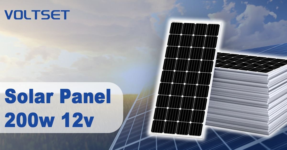 200W 12V Solar Panel Featured Image