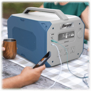 Energizer 1200W Generator and 200W Solar Panel Bundle | VOLTSET 2 Energizer 1200W Generator