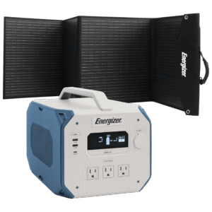 Energizer 1200W Generator and 200W Solar Panel Bundle | VOLTSET 3 Energizer 1200W and 200W Solar