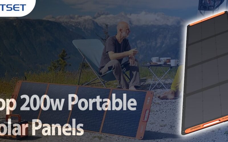 200W portable solar panel Featured Image