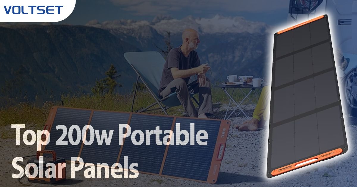 200W portable solar panel Featured Image