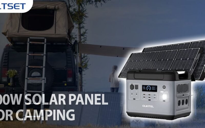 200W Solar Panel for Camping Featured Image