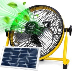 Best Solar Fan for 2025 | Stay Cool Off-Grid | VOLTSET 2 solar powered fan