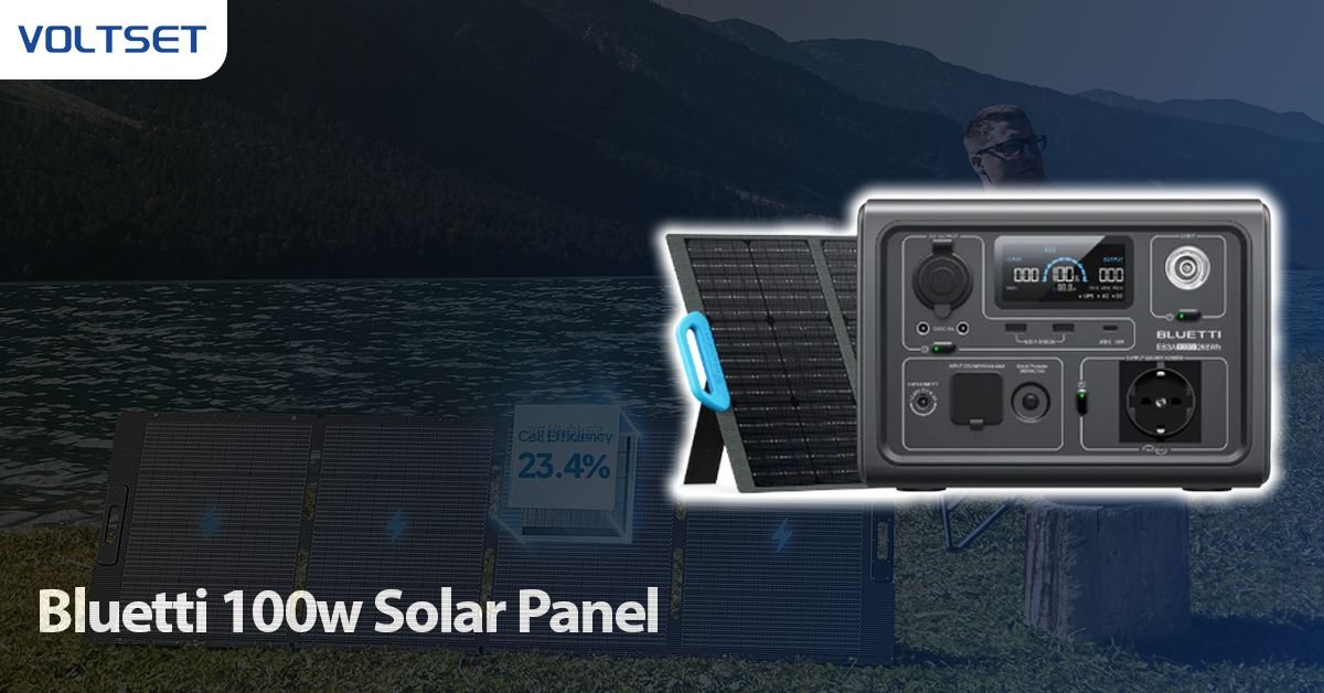 Bluetti 100W Solar Panel Featured Image