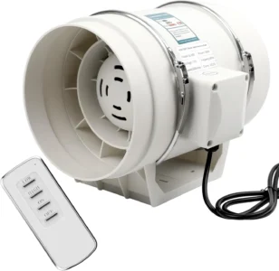 Solar Powered Cooling Fan | A Great Solution | VOLTSET 5 duct fan with remote