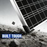 Voltset 12V Solar Battery Charger with LCD Voltage Tester - 20W Solar Trickle Charger with Smart MPPT Controller - Waterproof Battery Maintainer for Boat Marine Trailer RV Lawn Mower - Image 8